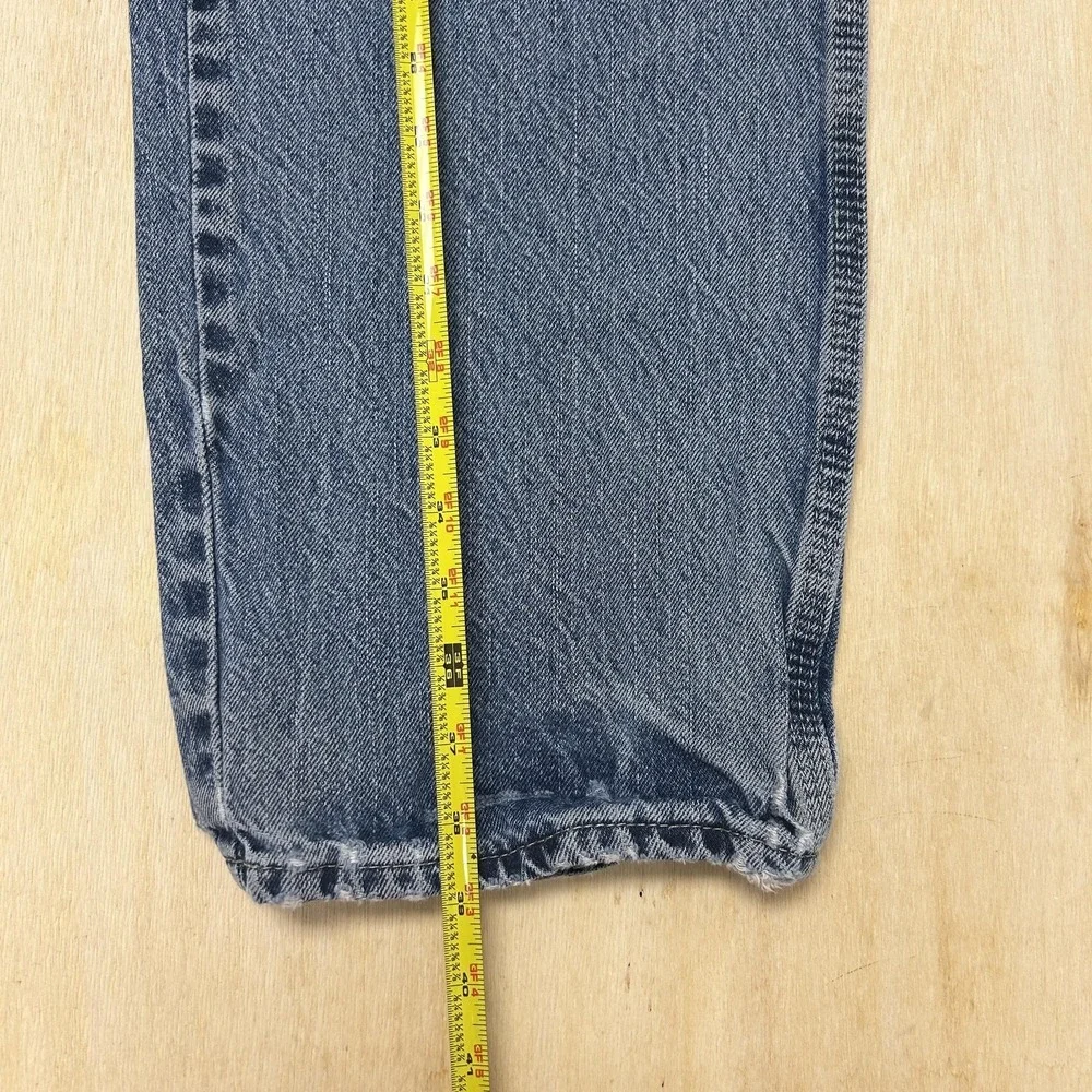 Y2K Dickies Carpenter Jeans Mens 38x30 Medium Wash Blue Denim Relaxed Straight